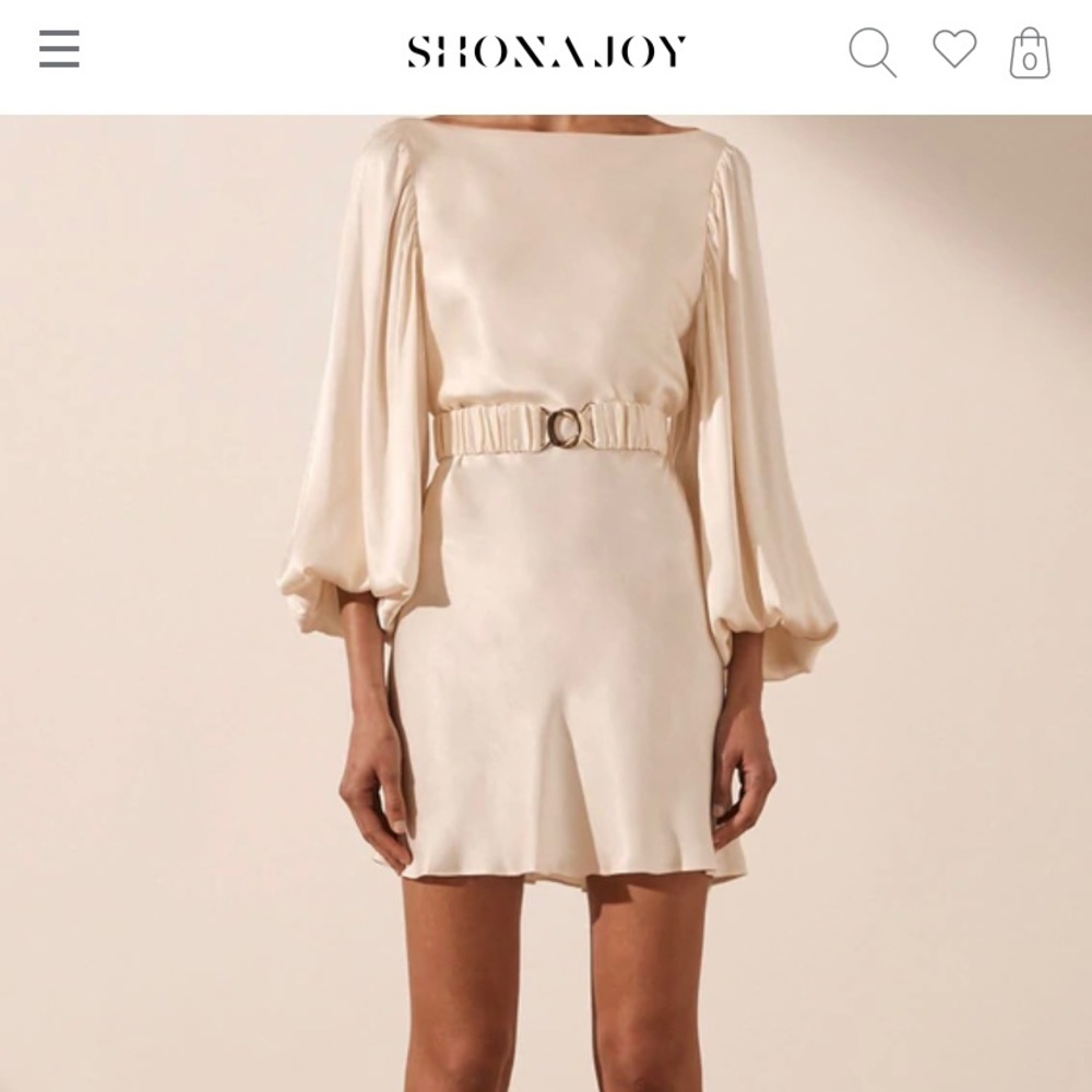 Shona Joy Ivory Dress